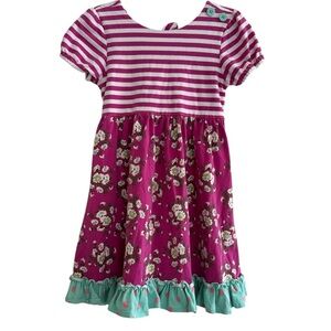 MATILDA JANE Brilliant daydream Call You Sweetheart Dress 8 Floral short sleeve